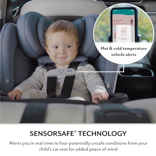 Image of Evenflo Revolve360 Extend All-in-One Rotating Car Seat with Green & Gentle Fabric (Flint)