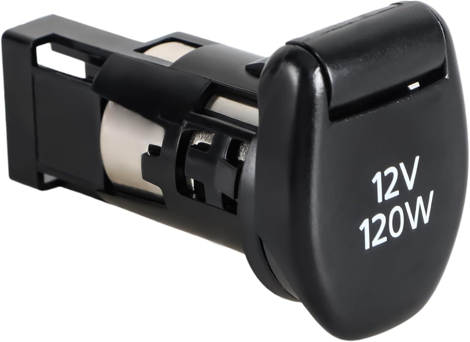 12V Power Socket, Cigarette Lighter Socket Compatible with Nissan Sentra Rogue Versa Altima LEAF 2013-2024 Infiniti Q50 Q60 2015-2021, Front Power Outlet Sockt Replace# 25331-6CA0A