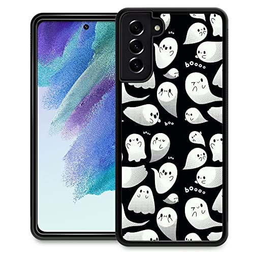 Djsok Compatible With Samsung Galaxy S21 Plus Case,Halloween Ghost Boo For Girl Men Drop Protection Pattern With Soft Tpu Bumper Case For Samsung Galaxy S21 Plus #TOP16