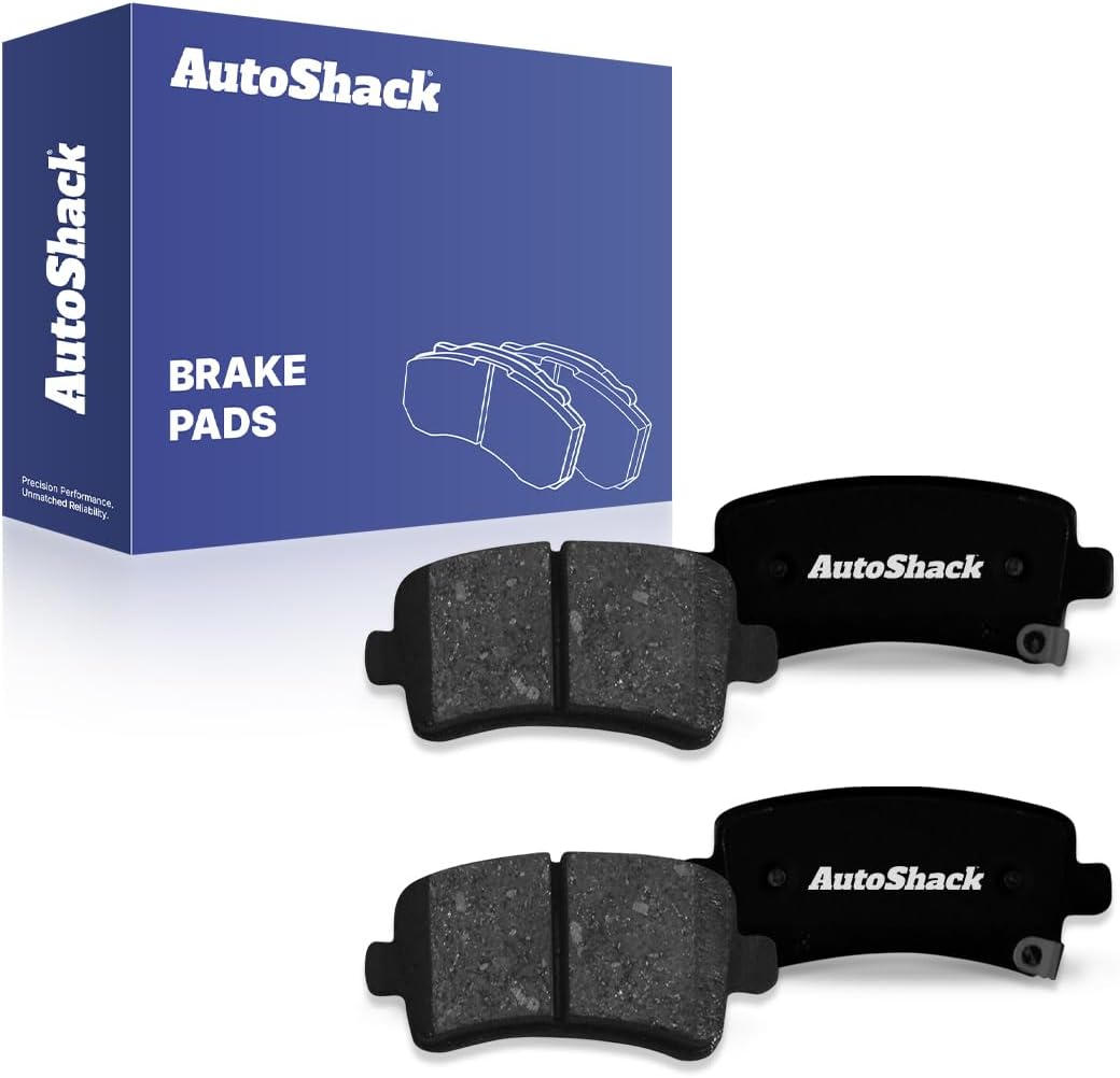 AutoShack Rear Premium Ceramic Brake Pad Set Replacement for 2013-2015 Chevrolet Malibu 2014-2020 Chevrolet Impala 2010-2016 Buick LaCrosse 2011-2017 Buick Regal 2013-2019 Cadillac XTS 4-PC