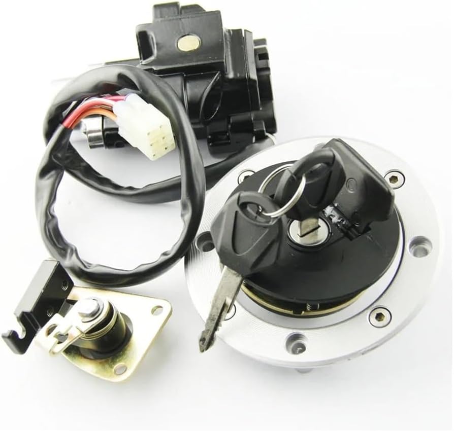 Motorcycle Ignition Lock Oil line Ta Cap Kit Fit for Su GSX400 GSX600 GSX750 GSX1200 GSXR600 GSXR750 TL1000R TL1000S