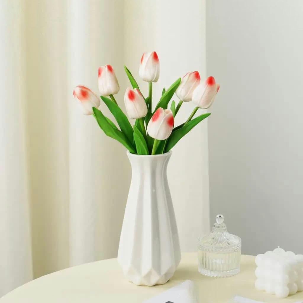 CVJdfhRE fake flowers， 5pcs Orange Flower Artificial Bouquet Foam Fake for Home Garden Decor Wedding(Hg2 12)