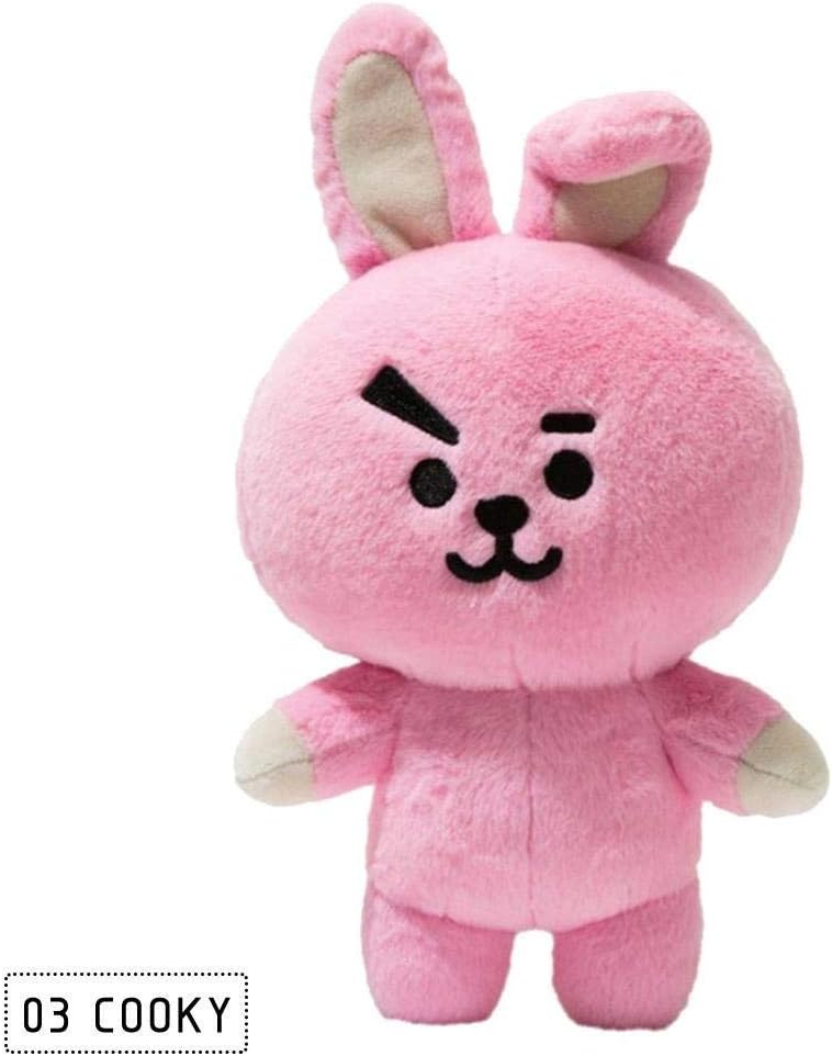 Webest 25 cm Bulletproof youth plush doll BT21 surrounding doll Jin Taiheng koala fashion doll (rabbit)