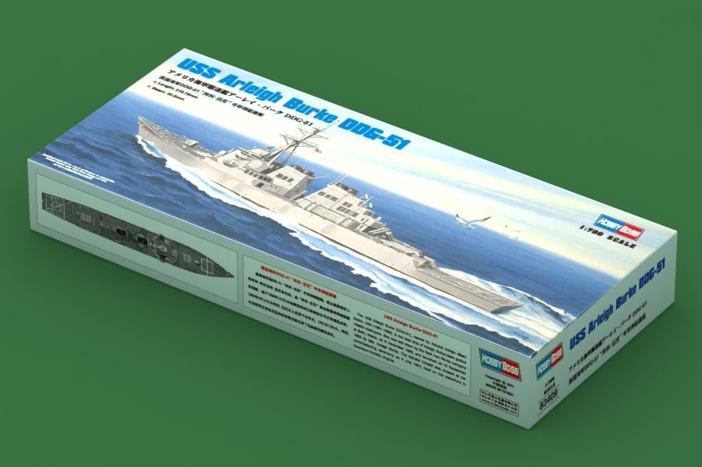 Hobby Boss USS Arleigh Burke DDG-51 Boat Model Building Kit