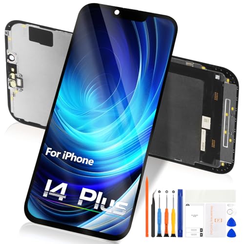 Écran pour iPhone 14 Plus LCD tactile résout les bugs d'affichage et vitres cassées