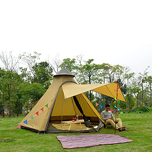 Carpa tipo teepee ligera para camping 5-8 personas miniatura 1