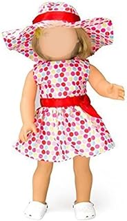 Polka Dot Dress Doll Outfit for American 18