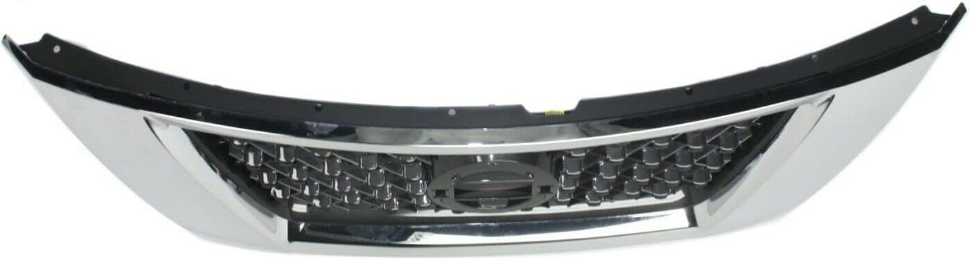 Grille Assembly Chrome Shell Black Insert For 2013-2016 Nissan Pathfinder Direct Replacement