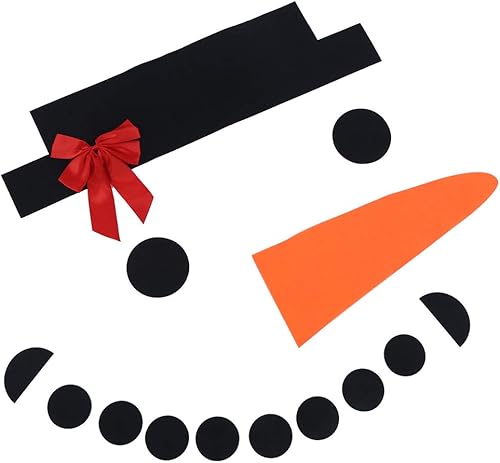 Imanes de puerta de garaje de Halloween, decoración de Halloween para puerta de garaje, decoraciones de Navidad, muñeco de nieve no tejido de