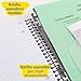 Five Star Advance Spiral Notebook + Study App, 5 Subject, College Ruled Paper, 8-1/2