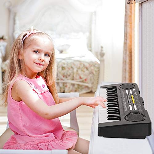 M SANMERSEN Kids Piano Keyboard, Music Pianos Keyboard 37 Keys with 4 Drums / Animals Sound Electronic Keyboards Toys for Beginners 3-8 Years Old Girls Boys Kids 8 51a2aYzUIvL. AC