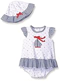 Little Me Baby Girls' Popover and Hat