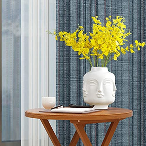 YLLQXI Witte keramische decoratieve vaas vaas, mooie plantenpot, gezichtsplanter, gezichtsvaas, bloempot, decoratief handwerk voor thuis, kantoor, winkels - Afbeelding 7