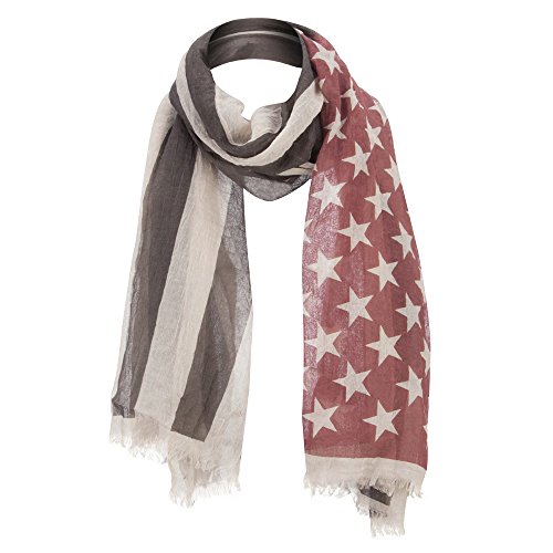 American Flag Summer Scarf3