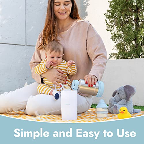 Papablic Portable Travel Baby Bottle Warmer Plus With Large Capacity, 18 Oz #TOP4