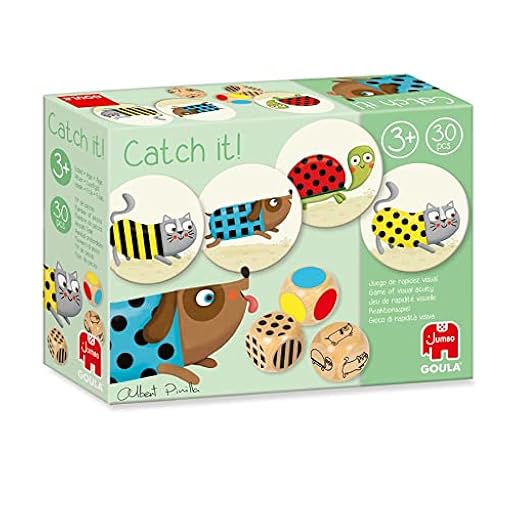 Goula - Catch It! Juego de mesa preescolar de agilidad visual para niños a partir de 3 años | Ya disponible en tu tienda friki favorita! En mundofriki.es!