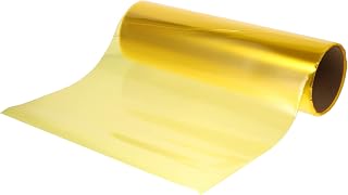 WINOMO 11.8x39.4 inch Headlight Tint Film Fog Light Taillight Vinyl Film Sheet (Yellow)