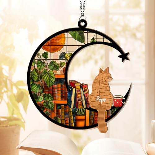 Thunala Personalized Cat Memorial Suncatcher
