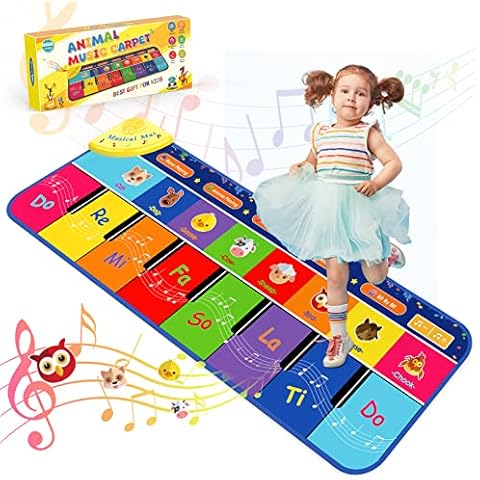 Toys for 1 2 3 Year Old Boys Girls, Piano Mat 1-3 Year Old Girl Boy Gifts Toddler Toys Gifts for 1-3 Year Old Girls Boys Toys Age 1-3 1st Birthday Gifts for Girls Boys Christmas Xmas Gifts for Kids Cover