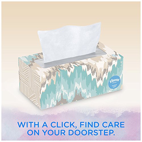 Kleenex Everyday Facial Tissues, 160 Tissues Per Flat Box, 3 Count #TOP4