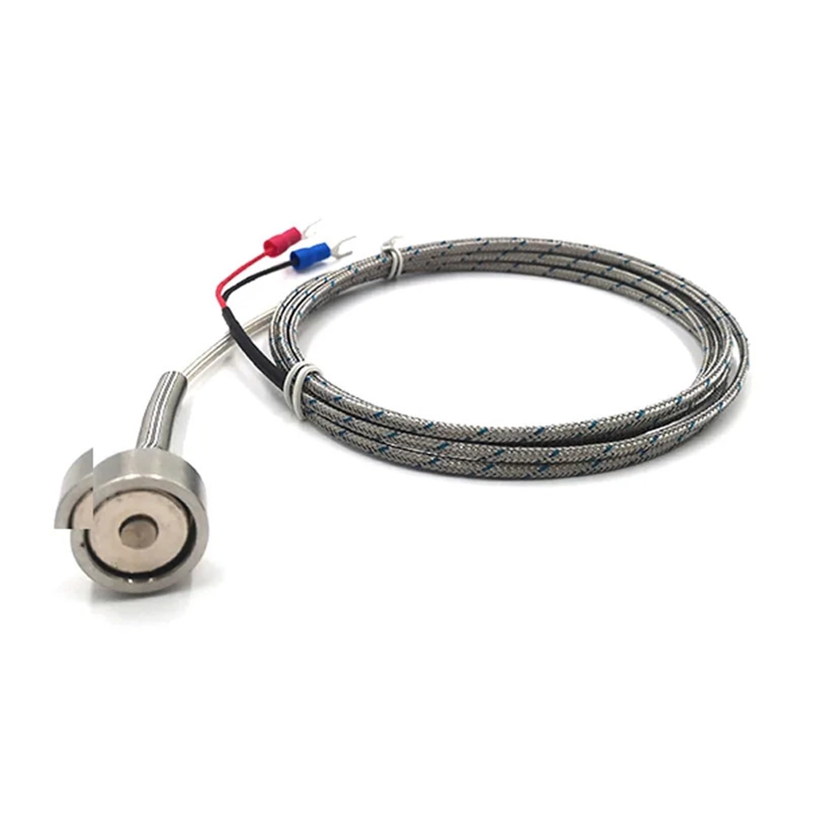 Termopara magnetyczna typu K /pt100-200+450°C ręczny czujnik temperatury powierzchni 20 mm ekranowane miniaturowe złącze (PT100 -L1m-250 stopni)