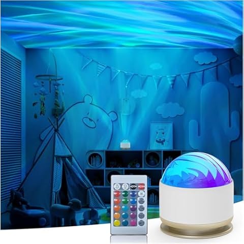 Northern Lights Aurora Projector Light with Remote Cover