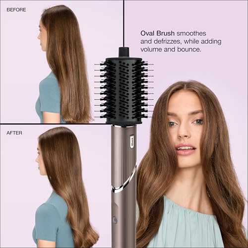 Shark FlexStyle Air Styling & Drying System, Powerful Hair Blow Dryer & Multi-Styler with Auto-Wrap Curlers, Oval Brush, Concentrator Attachment, Mocha, HD431BR by Shark - Image 4