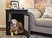 New Age Pet ECOFLEX Dog Crate End Table - Furniture-Style Pet Crate for Crate Trained Dogs - Stainless Steel Tubing & a Latched Closure - 10 Year Manufacturer's Warranty.