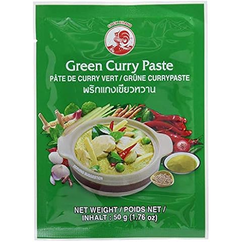 12er Pack COCK Brand Grüne Curry Paste Green Curry Paste Cover