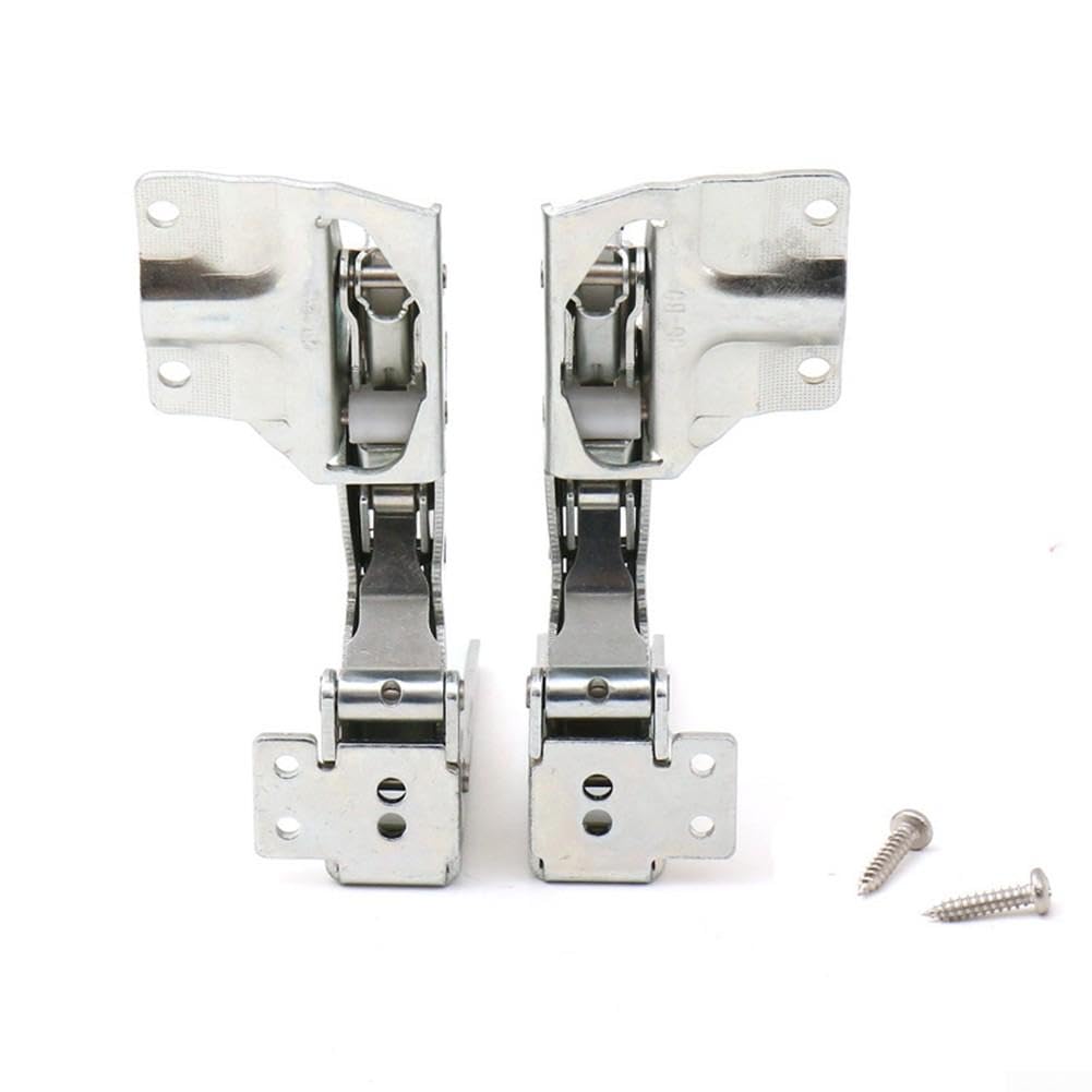 Juego Bisagras para acero Inoxidable Puerta Nevera 22cm Juego
