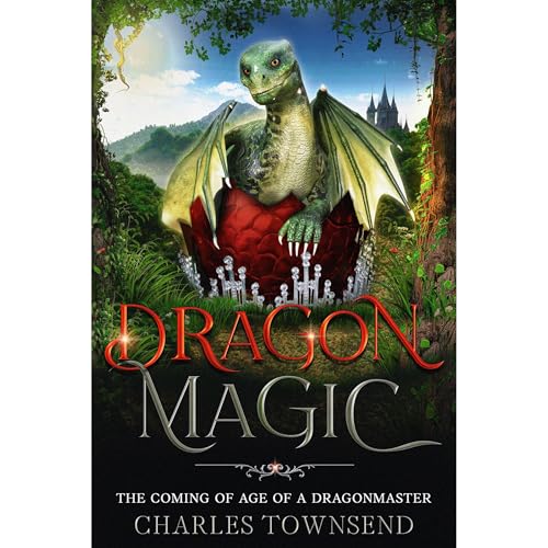Dragon Magic Audiolibro Por Charles Townsend arte de portada