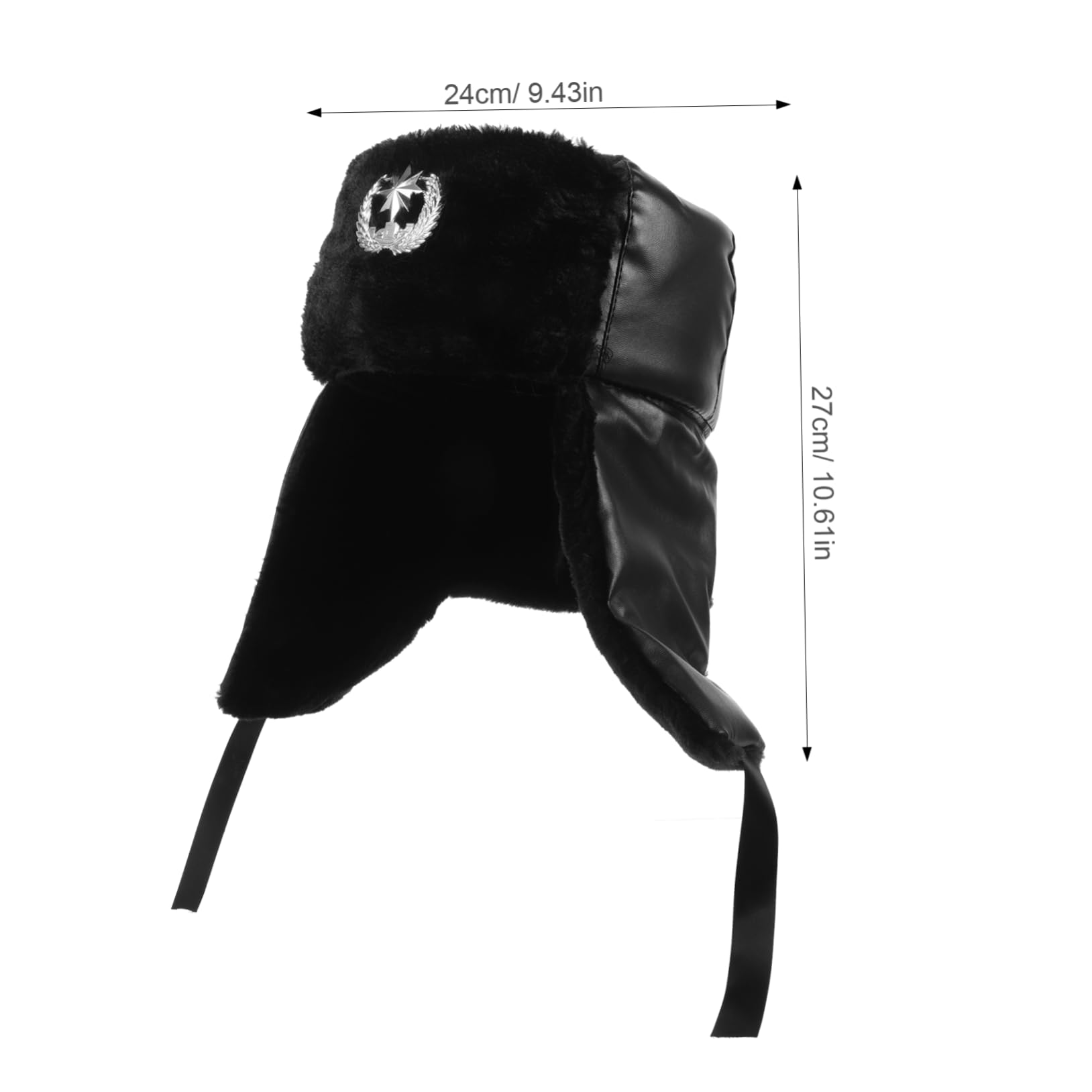 Healvian Gorro Cálido De Hombre Protección Auditiva Gorro De Felpa para Exteriores Accesorio De Ropa para Invierno