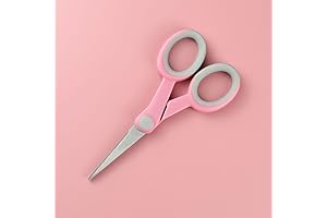 5.5 Inch Pastel Pink Scissors for School