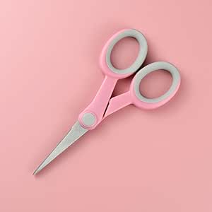 Amazon.com: 5.5 Inch Pastel Small Craft Scissors, Mini Point Tip Kids ...