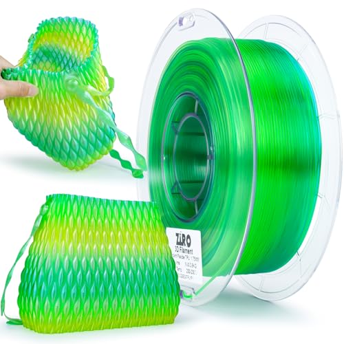 ZIRO Shore 95A Hardness TPU 0.8kg 3D Printing Material Gray | Fit for Most FDM 3D Printer 1.75mm 0.8KG Spool Dimensional Accuracy -0.03mm Colorful Tpu Filament product thumbnail 15