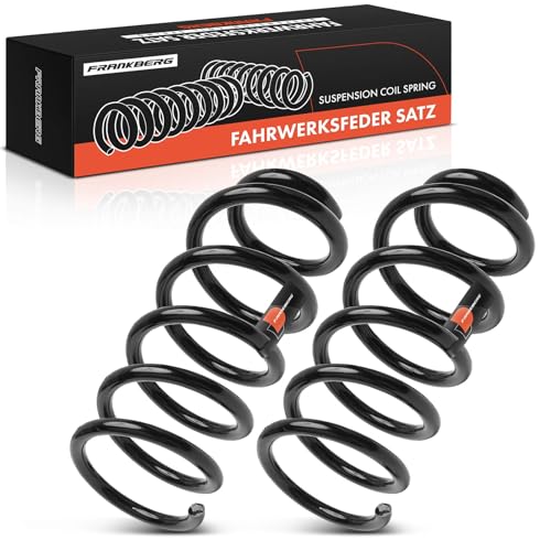 Image of Frankberg 2x Suspension Coil Spring rear axle RA7146