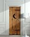 Wall Door LAMINATED STICKER outhouse closet toilet WC poster, mural, decole, film 30x79