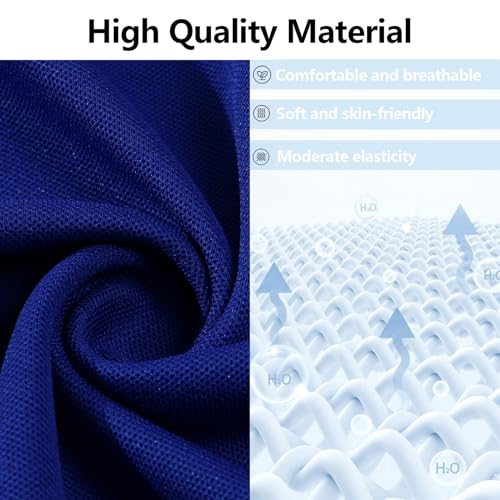 Men Polo Shirts Lightweight Business T-Shirt Athletic Golf Tennis Shirt Casual Short Sleeve Top Basic Tees3