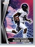 2022 Sage High Series #112 Rashid Shaheed Weber State RC Rookie Football Trading Card