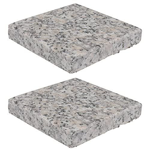 Balacoo 2 Pièces De Marbre De Granit Guinée Porc Tapis De Glace Pet Animal Patinoire Lit Créatif pour Animaux De Compagnie Hamster Refroidissement Pierre Nid De Hamster Ongle