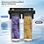 GEVINFA Spotless Water System for Car Wash,Portable Deionized Water Car Wash System - Spotless Shine Without Wiping, Professional Grade Resin Filter for RV, Motorcycle, Boat & Glass