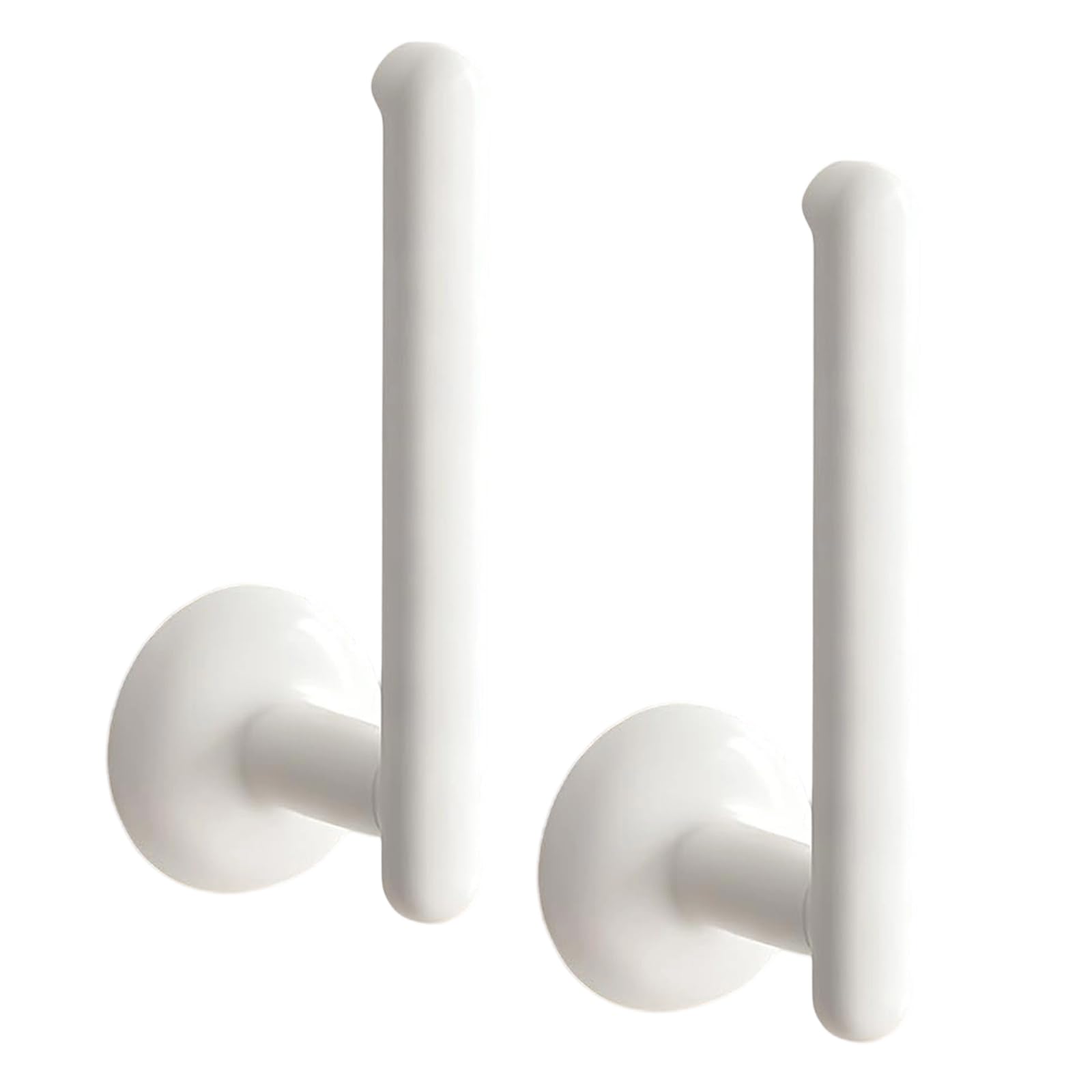 hogtnd Pack of 2 Hair Ties with Strong Suction for Bathroom, Wall Mounted, Hair Accessory Organiser