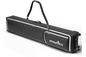 Athletico Rolling Double Ski Bag: Ultimate Air Travel Protection