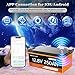 12V 250Ah LiFePO4 Battery 200A BMS 2560W, Group 8D Deep Cycle Lithium Marine Battery for RV, Trolling Motor, Camper, Trailer, Solar System, Golf Cart with Bluetooth, Control Button, Low-temp Cut-off