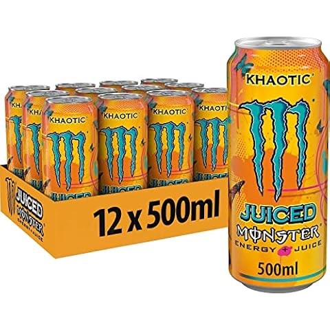 Monster Energy Drink 12x500ml (Juiced Khaotic) Cover