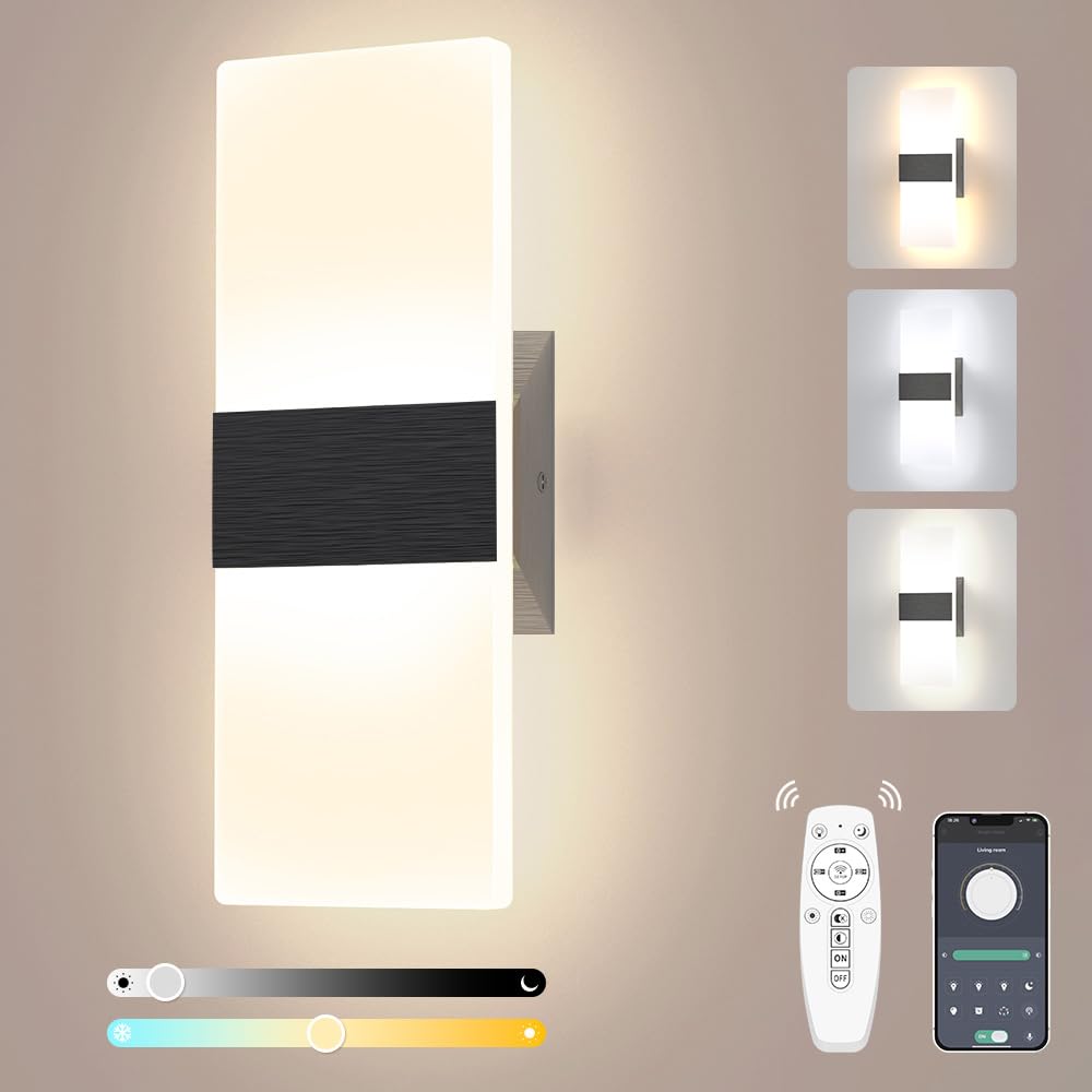 LED Wandlamp - Bedlamp met USB C poort en schakelaar | Zwart | 2W | 140 lumen | Niet dimbaar | 3000K - Warm wit (830