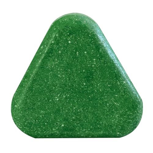 Image of Usman Grass & Oriental Arborvitae Leaf Shampoo Bar，Solid Shampoo to Strengthen Hair & Reduce Breakage, Deep Cleansing at Roots, Gentle Hair and Scalp Care for Men and Women (Green)