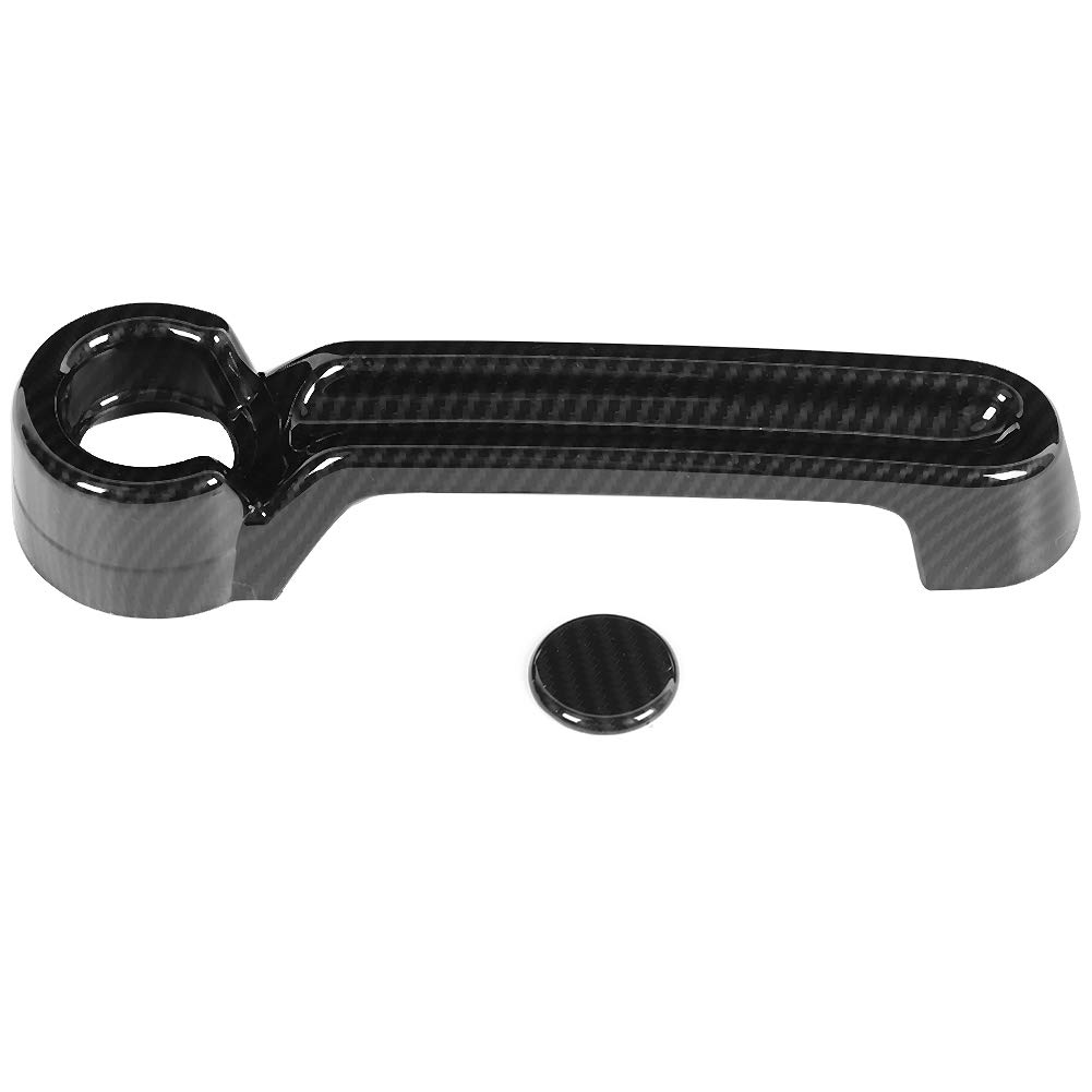 aqxreight Carbon Fiber ABS Zewnętrzne Klamki do Drzwi dla JK