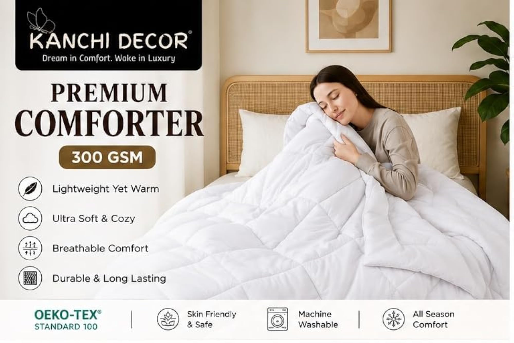 All Season Comforter for Single Bed