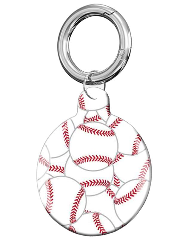 ANDRIU Case Compatible with Air Tag,Protective Tracker Case with Loop Keychain Holder,Scratch Resistant Air Tag Cover for Wallet,Luggage,Dog,Pets(